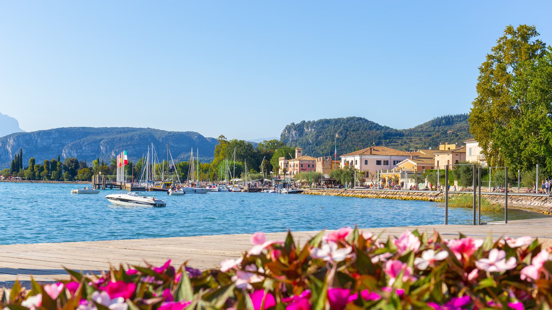 MOT ITALIEN OCH GARDASJ�N